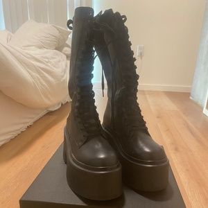 Naked Wolfe platform boots